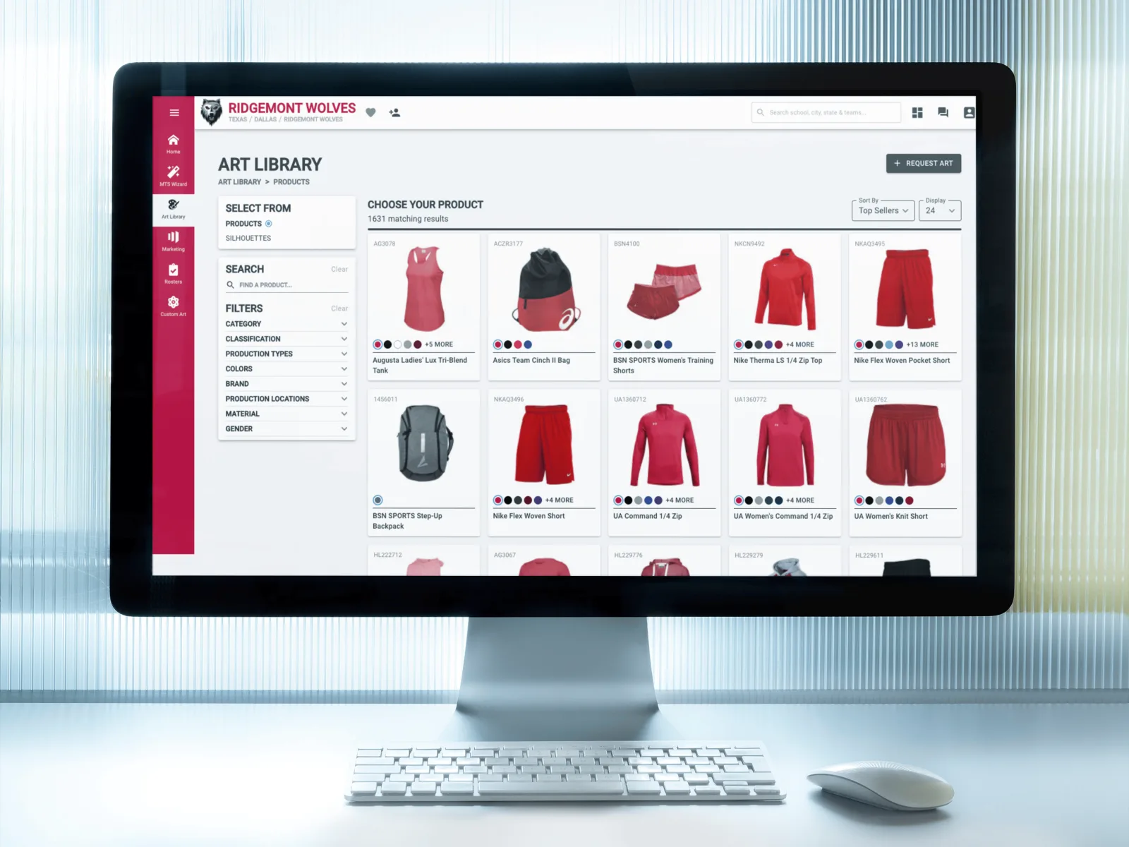 BSN Sports — Team Art Locker
